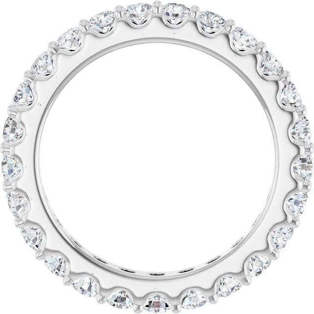 Platinum 1 1/2 CTW Lab-Grown Diamond Eternity Band
