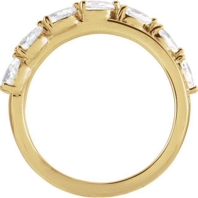 14K Yellow 1 1/8 CTW Lab-Grown Diamond Ring