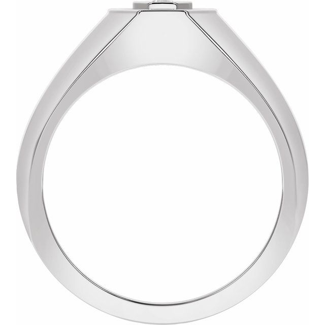 Platinum 1/5 CTW Lab-Grown Diamond Band