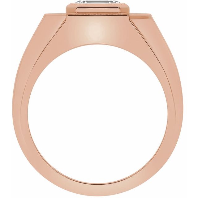 14K Rose 1 1/4 CTW Lab-Grown Diamond Band
