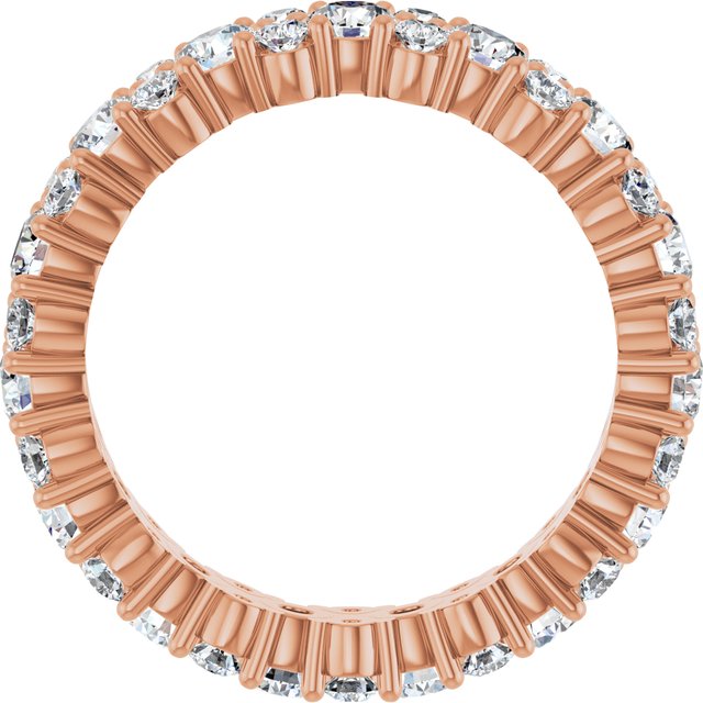 14K Rose 1 3/4 CTW Lab-Grown Diamond Eternity Band