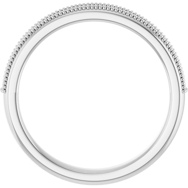 Platinum 1/5 CTW Lab-Grown Diamond Anniversary Band