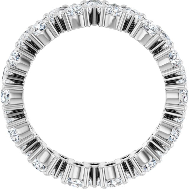 Platinum 3 9/10 CTW Lab-Grown Diamond Eternity Band