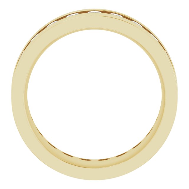 14K Yellow 2 CTW Lab-Grown Diamond Band