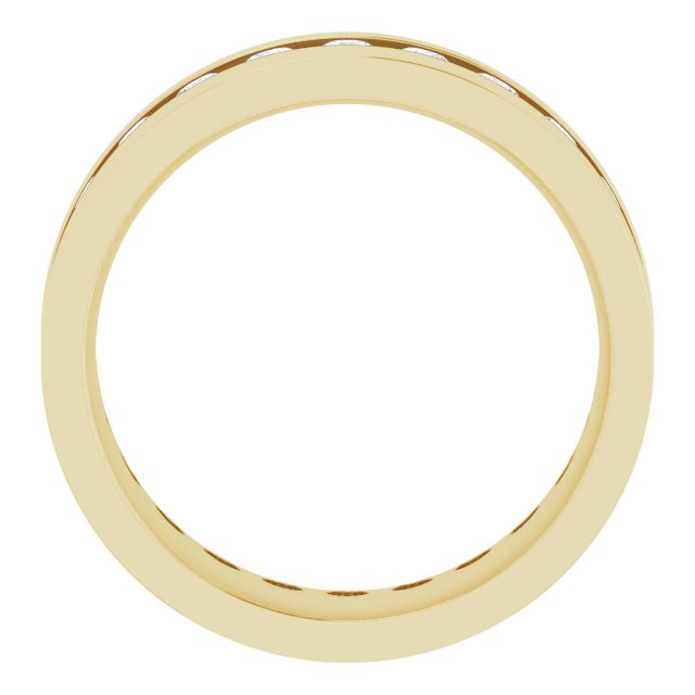 14K Yellow 2 1/6 CTW Lab-Grown Diamond Band