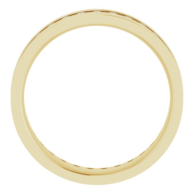 14K Yellow 1 CTW Lab-Grown Diamond Band