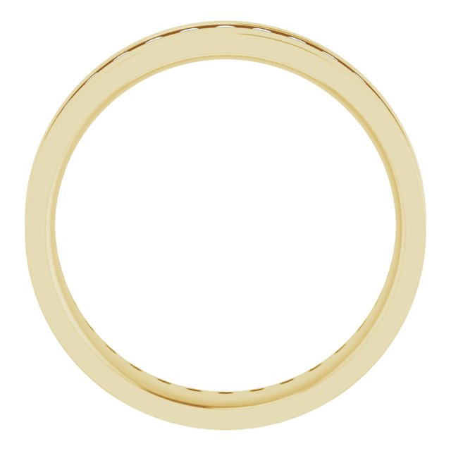 14K Yellow 1 CTW Lab-Grown Diamond Band