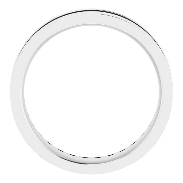 14K White 1 1/2 CTW Lab-Grown Diamond Band