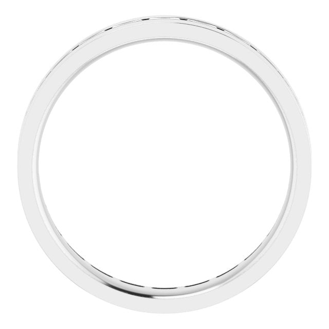 14K White 1 3/8 CTW Lab-Grown Diamond Band