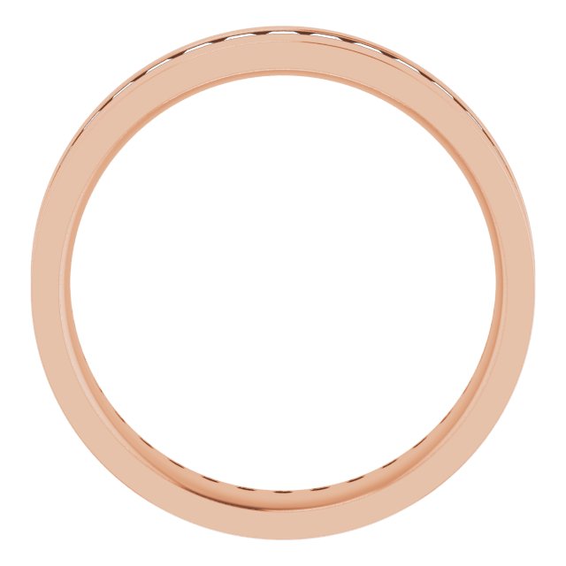 14K Rose 1 5/8 CTW Lab-Grown Diamond Band