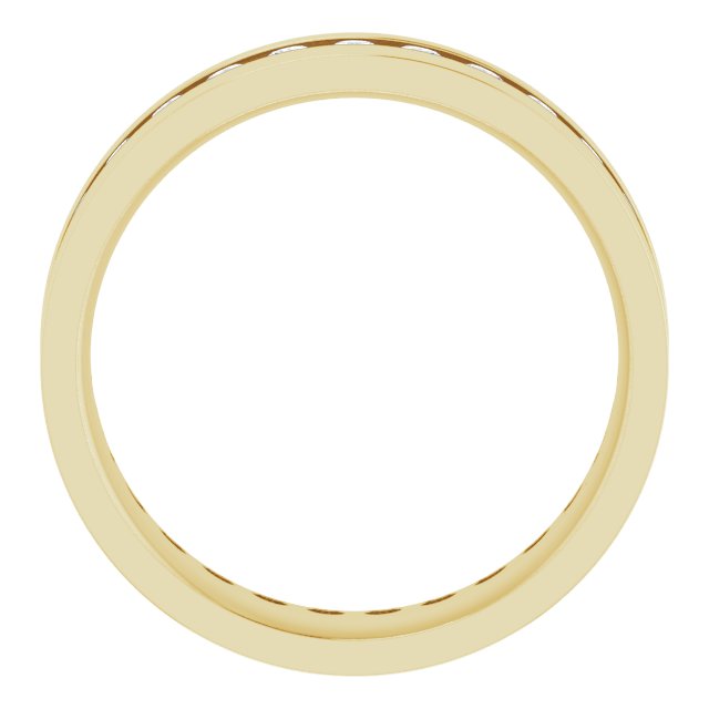 14K Yellow 7/8 CTW Lab-Grown Diamond Band