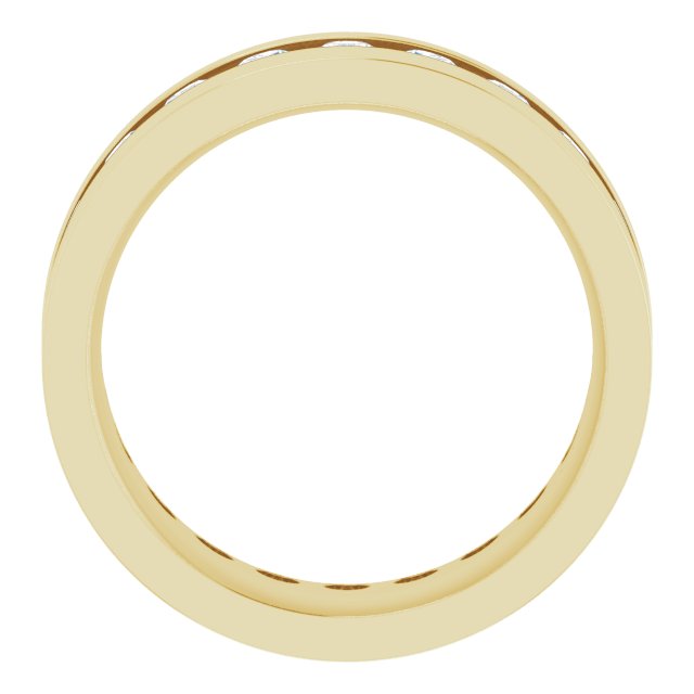 14K Yellow 2 CTW Lab-Grown Diamond Band