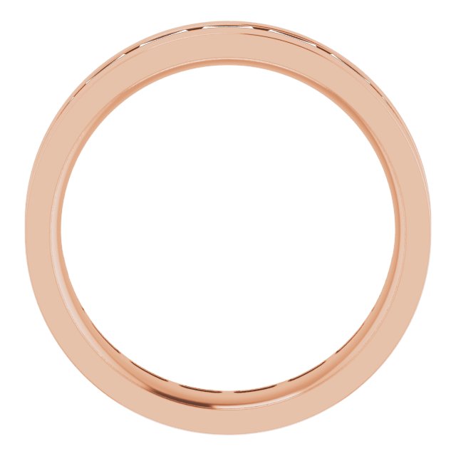 14K Rose 1 1/8 CTW Lab-Grown Diamond Band
