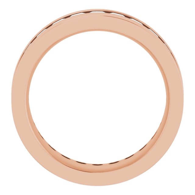 14K Rose 2 3/8 CTW Lab-Grown Diamond Band