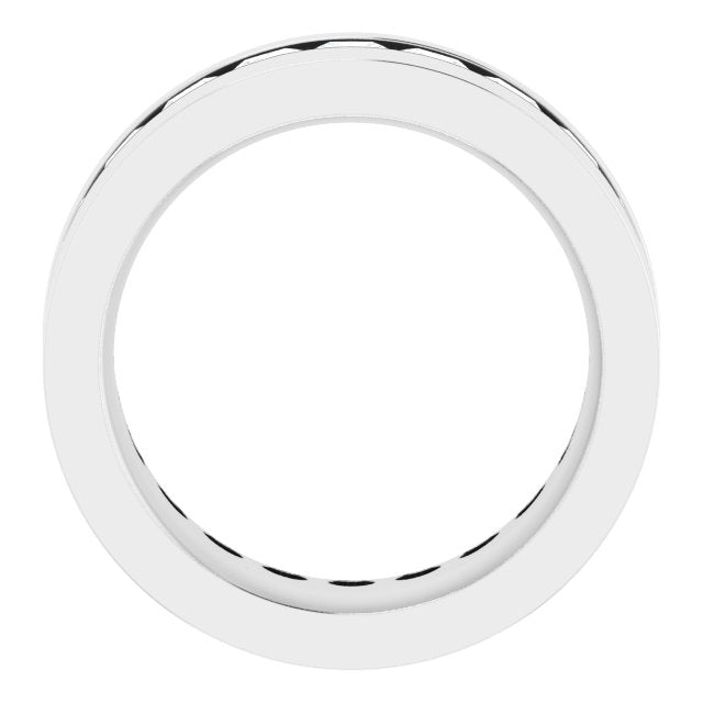 14K White 3 5/8 CTW Lab-Grown Diamond Band