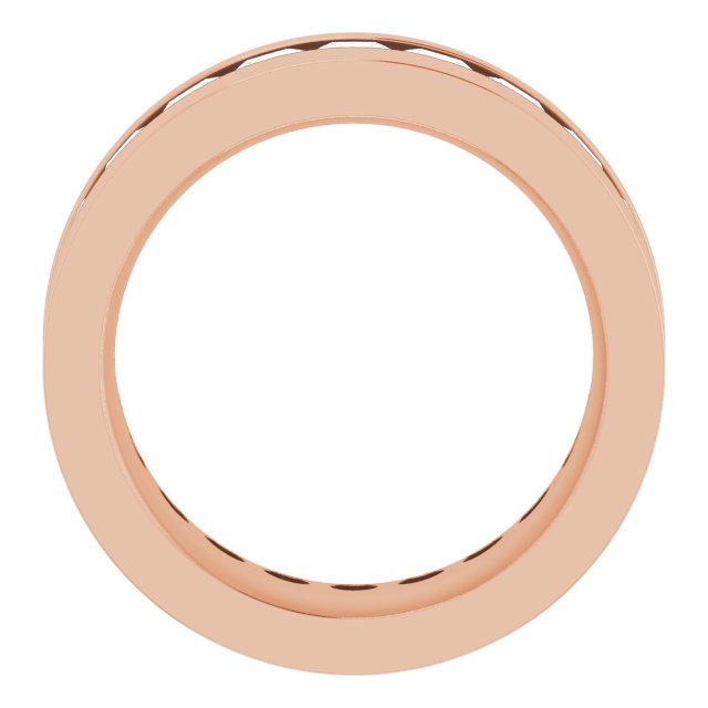 14K Rose 3 5/8 CTW Lab-Grown Diamond Band