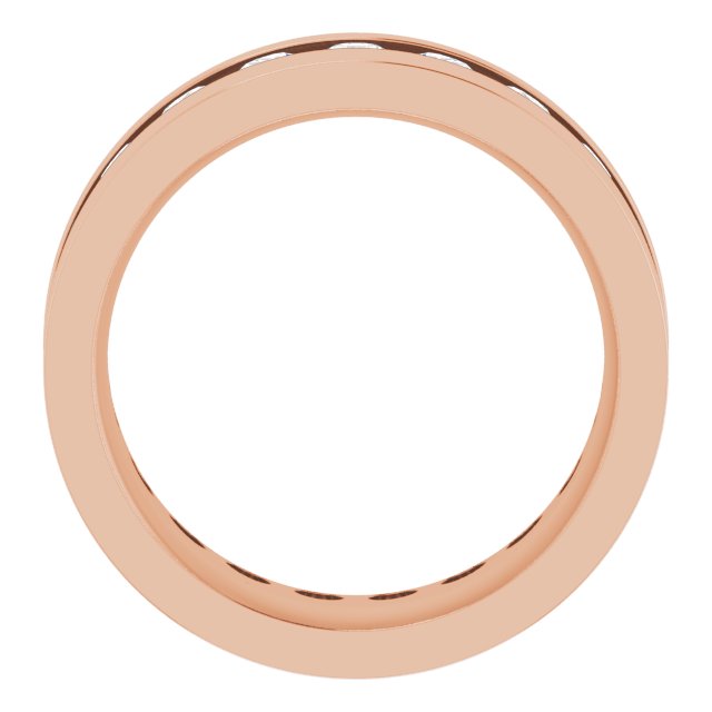 14K Rose 1 7/8 CTW Lab-Grown Diamond Band