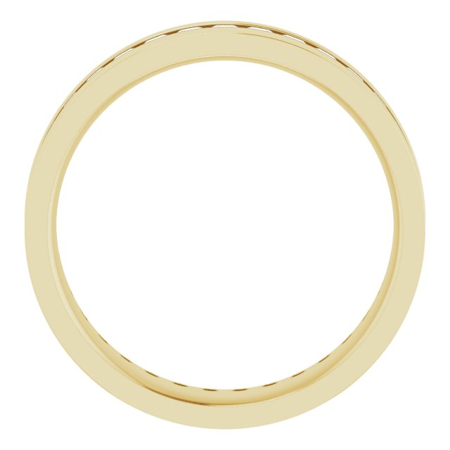 14K Yellow 1 1/2 CTW Lab-Grown Diamond Band
