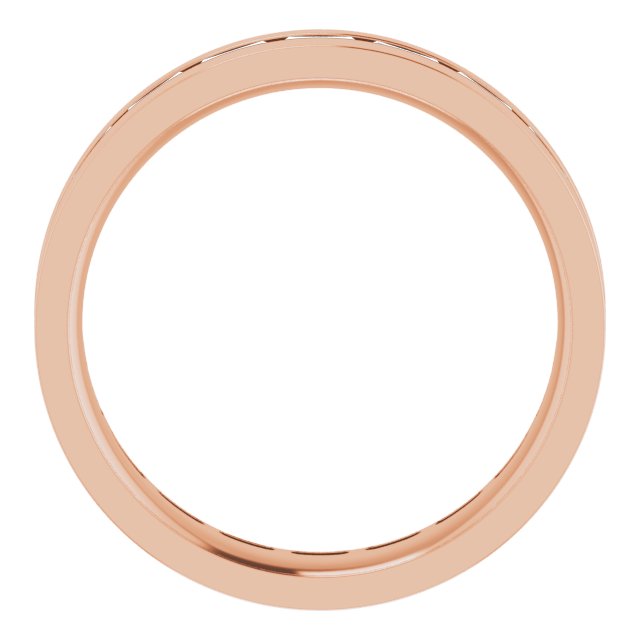 14K Rose 1 1/6 CTW Lab-Grown Diamond Band