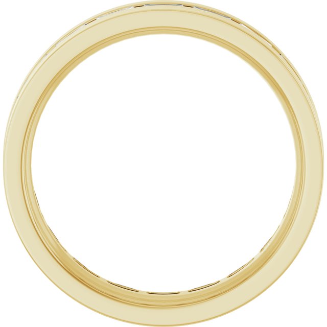 14K Yellow 1 1/6 CTW Lab-Grown Diamond Band