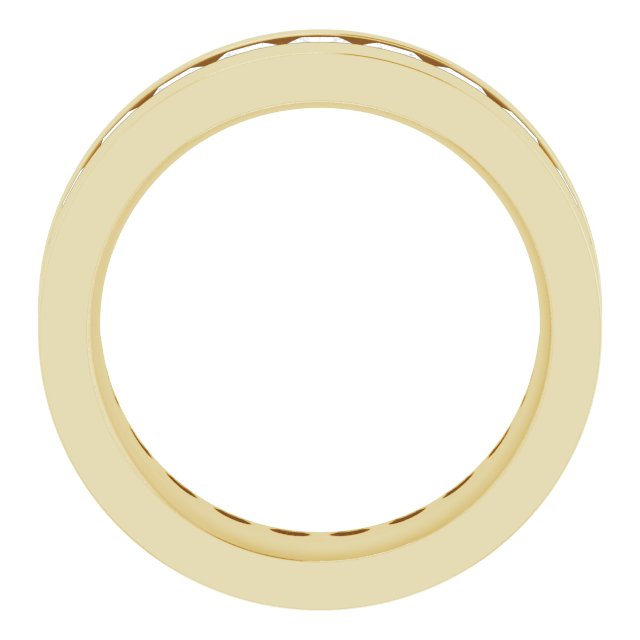 14K Yellow 3 3/4 CTW Lab-Grown Diamond Band