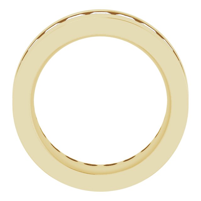 14K Yellow 3 3/8 CTW Lab-Grown Diamond Band