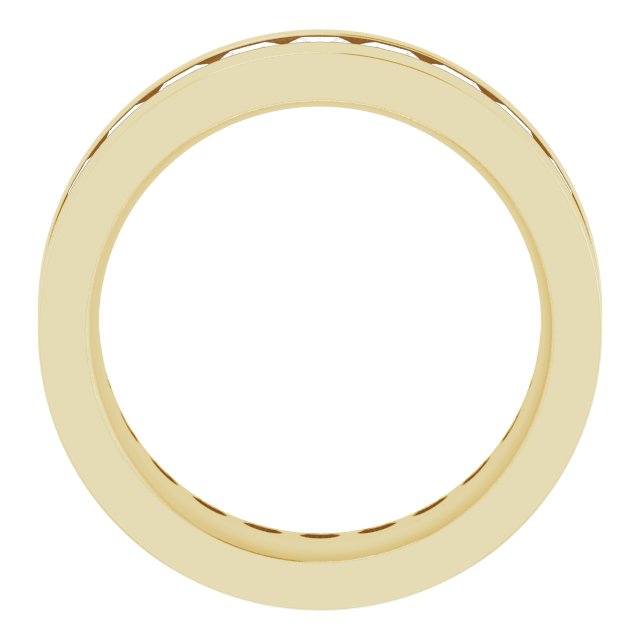 14K Yellow 3 9/10 CTW Lab-Grown Diamond Band