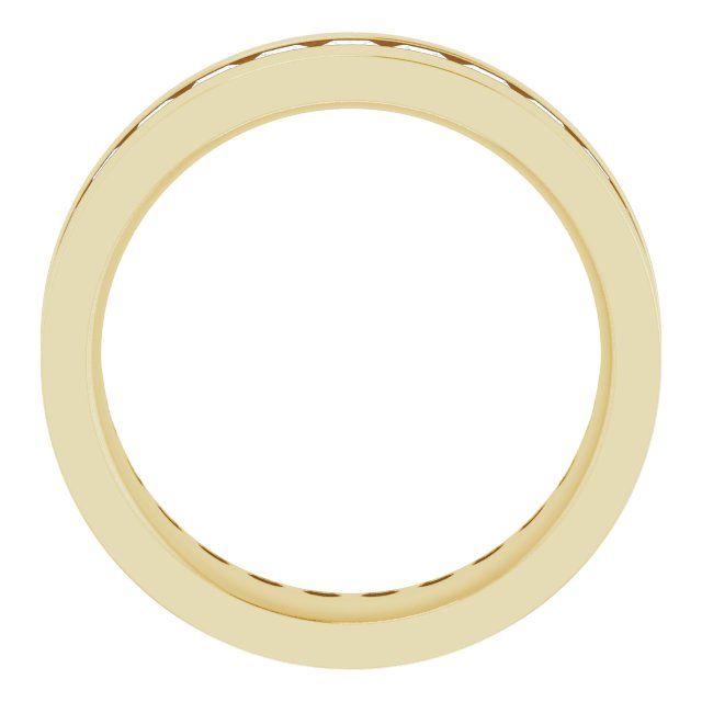 14K Yellow 2 1/2 CTW Lab-Grown Diamond Band
