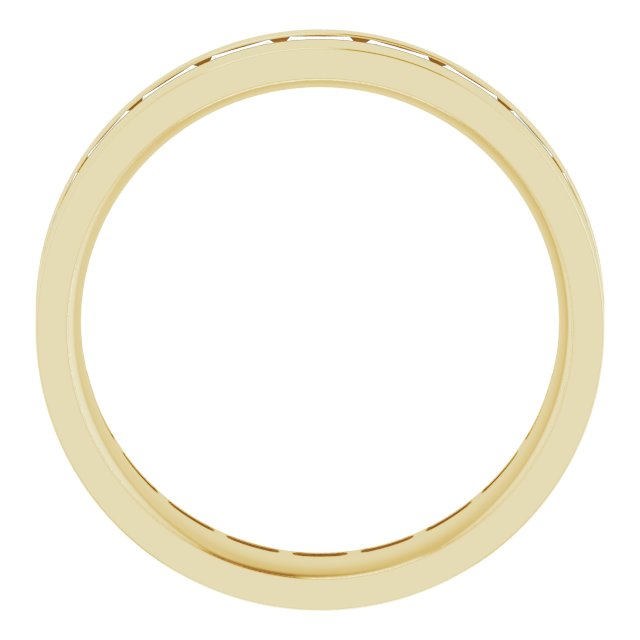 14K Yellow 1 1/2 CTW Lab-Grown Diamond Band