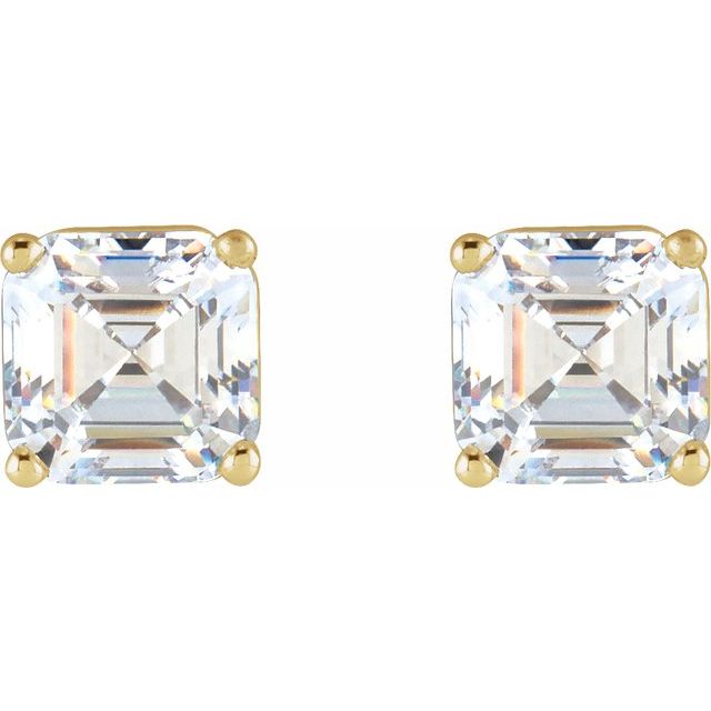 14K Yellow 1/3 CTW Lab-Grown Diamond Earrings