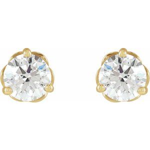 Round 1/2 CTW Lab-Grown Diamond Infinity-Inspired Earrings