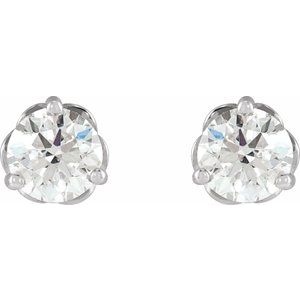 Round 1/2 CTW Lab-Grown Diamond Infinity-Inspired Earrings