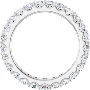 Platinum 1 1/2 CTW Lab-Grown Diamond  Eternity Band