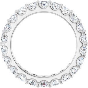 14K White 1 7/8 CTW Lab-Grown Diamond  Eternity Band