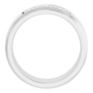 14K White 1/2 CTW Lab-Grown Diamond Band