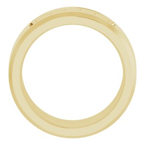 14K Yellow 3/4 CTW Lab-Grown Diamond Band