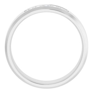 14K White 1/6 CTW Lab-Grown Diamond Band