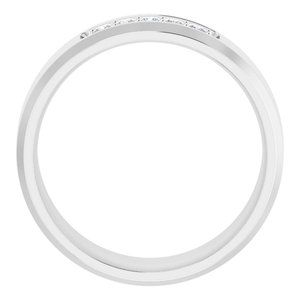 14K White 1/5 CTW Lab-Grown Diamond Band
