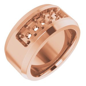 14K Rose 3/4 CTW Lab-Grown Diamond Band