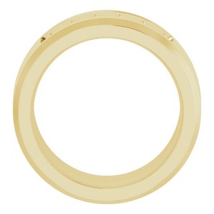 14K Yellow 3/4 CTW Lab-Grown Diamond Band