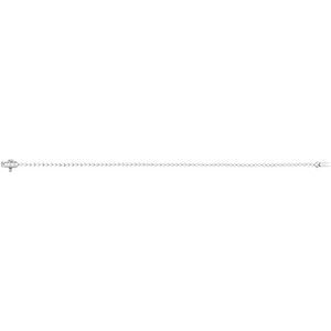 14K White 2 CTW Lab-Grown Diamond 7 1/4" Line Bracelet