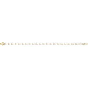 14K Yellow 2 CTW Lab-Grown Diamond 7 1/4" Line Bracelet