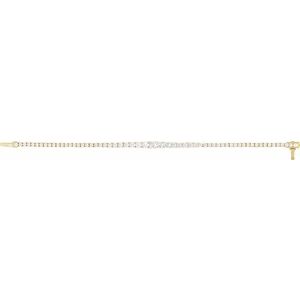 14K Yellow 6 CTW Lab-Grown Diamond Line 7" Bracelet