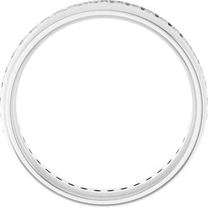 14K White 1/2 CTW Lab-Grown Diamond Band