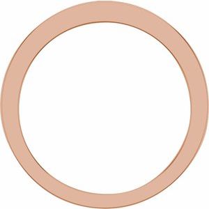 14K Rose 1/2 CTW Lab-Grown Diamond Band