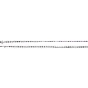 14K White 11 3/4 CTW Lab-Grown Diamond Line 16" Necklace