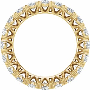 14K Yellow 5 1/4 CTW Lab-Grown Diamond Eternity Band