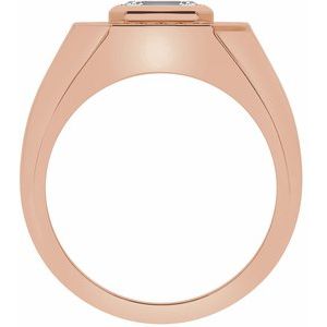 14K Rose 1 1/4 CTW Lab-Grown Diamond Band