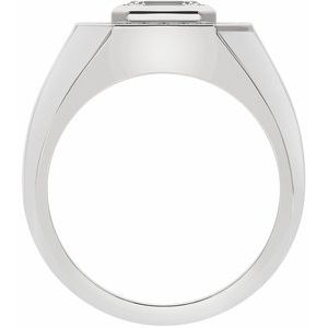14K White 1 1/4 CTW Lab-Grown Diamond Band