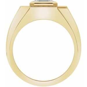 14K Yellow 1 1/4 CTW Lab-Grown Diamond Band